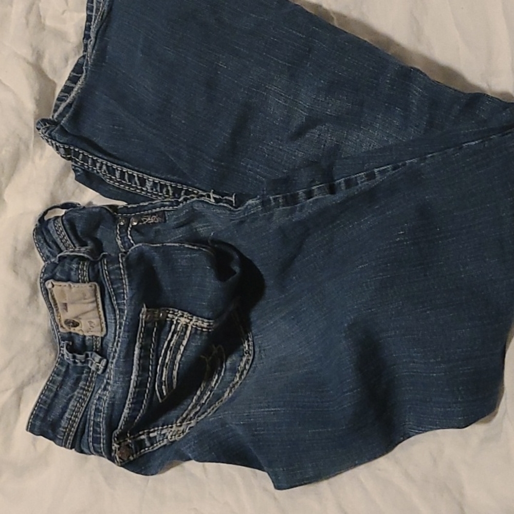 Suki silver jeans